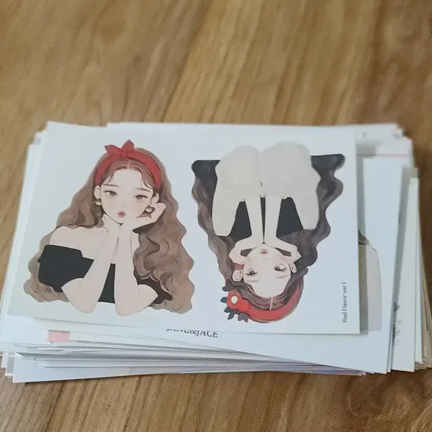 [BUNJANG] Aesthetic Character Sticker Bundle / 감성 인물