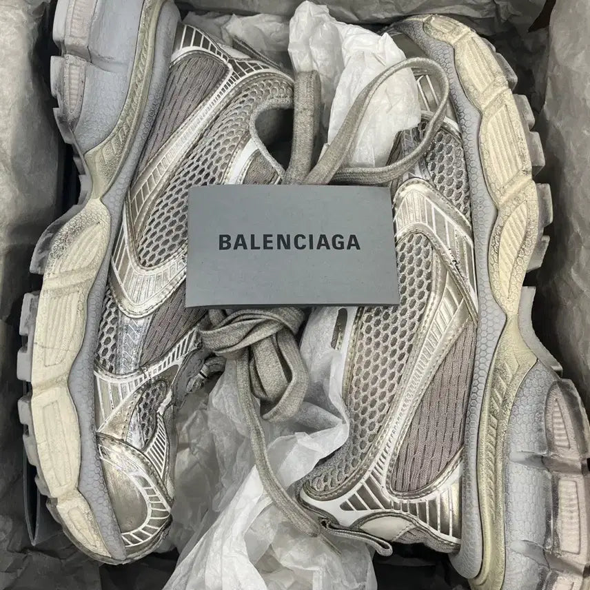 [BUNJANG] Balenciaga 3XL Eggshell Sneakers (Size 38) / [38]발렌시아가 3XL 에그쉘 판매합니다