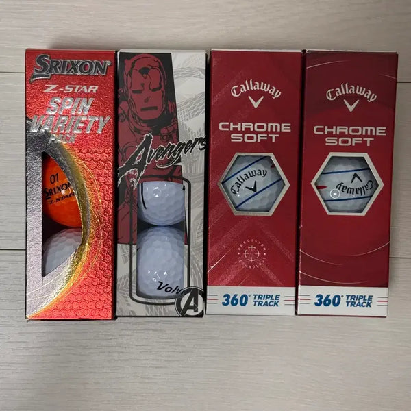 [BUNJANG] Callaway, Srixon, Volvik Golf Balls Bundle Set / 캘러웨이, 스릭슨, 볼빅 골프공 일괄