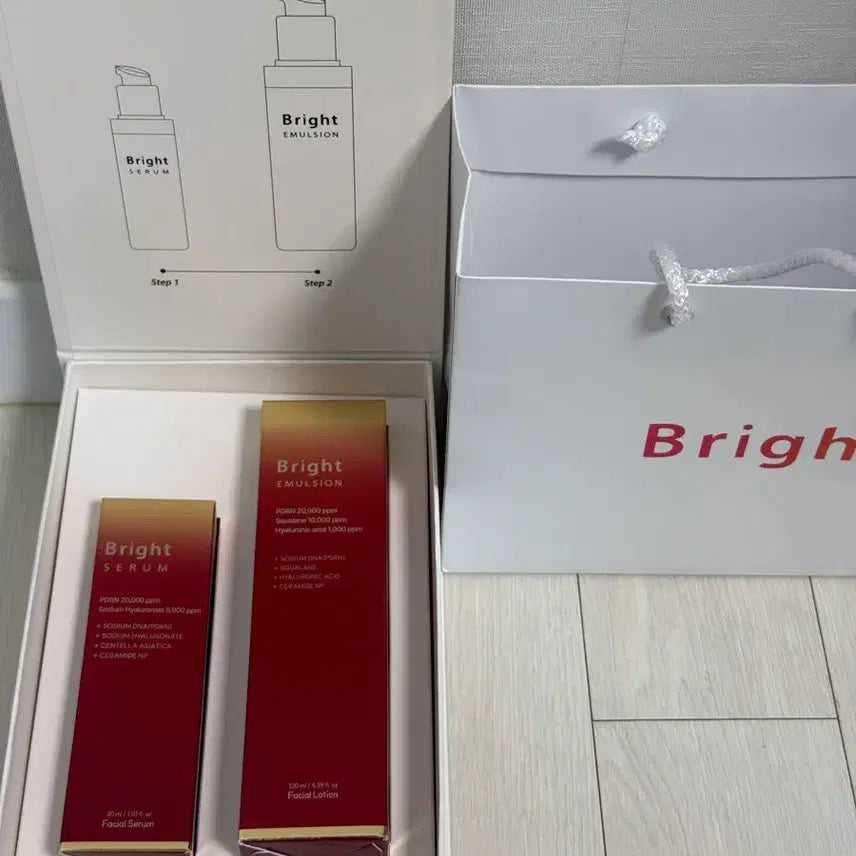 [BUNJANG] Xenoss Bright Serum & Emulsion Set / 제노스 브라이트 세럼, 에멀전 세트