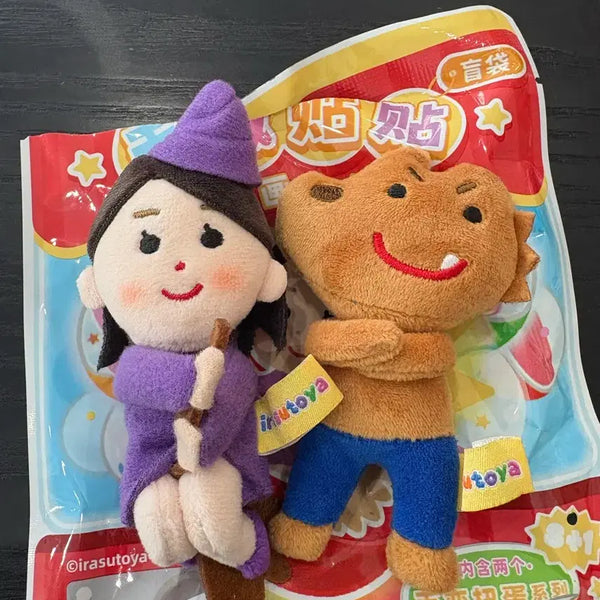 [BUNJANG] Irastoya Random Plush Keychain / 이라스토야 너랑 나는 원 플러스 원 랜덤 봉제인형 키링