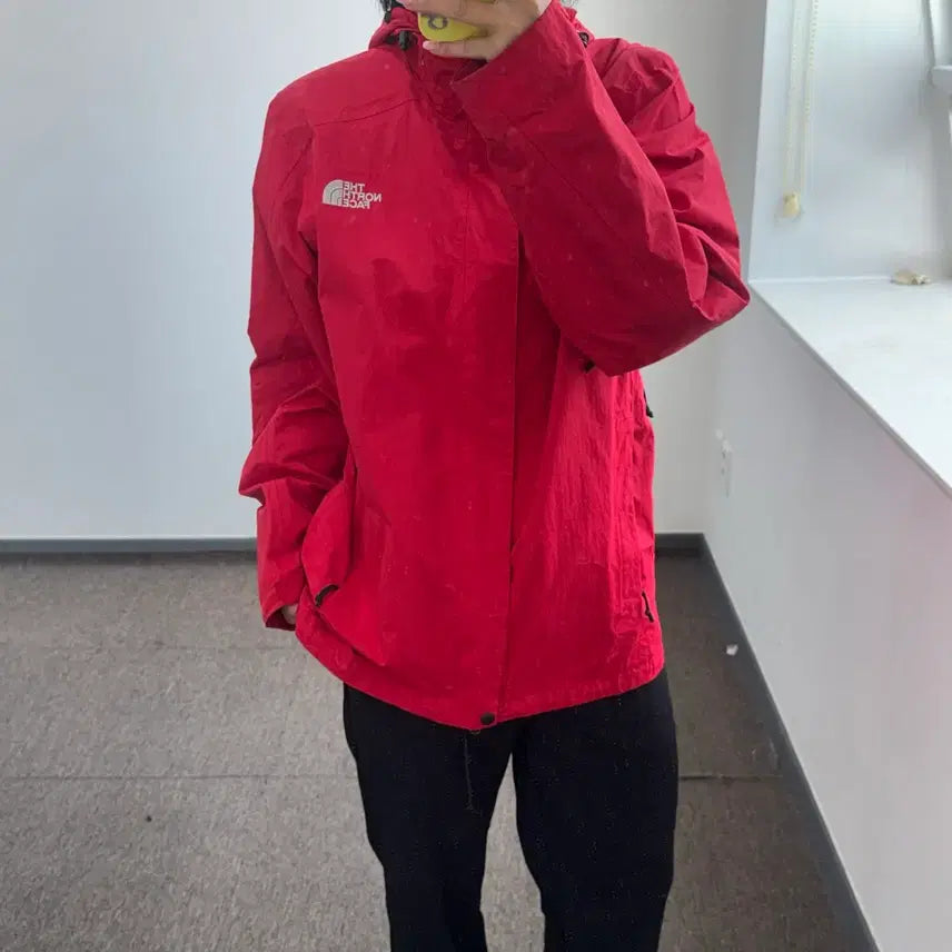 [BUNJANG] The North Face Red Windbreaker Jacket / The north face 노스페이스 레드 바람막이
