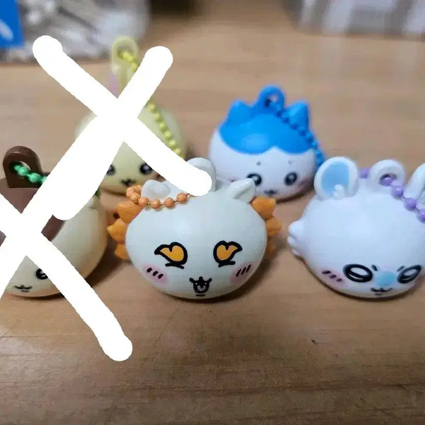 [BUNJANG] Korematsu Rabbit Lip Balm Cap Keychain / 먼작귀 립밤뚜껑 키링 판매합니다