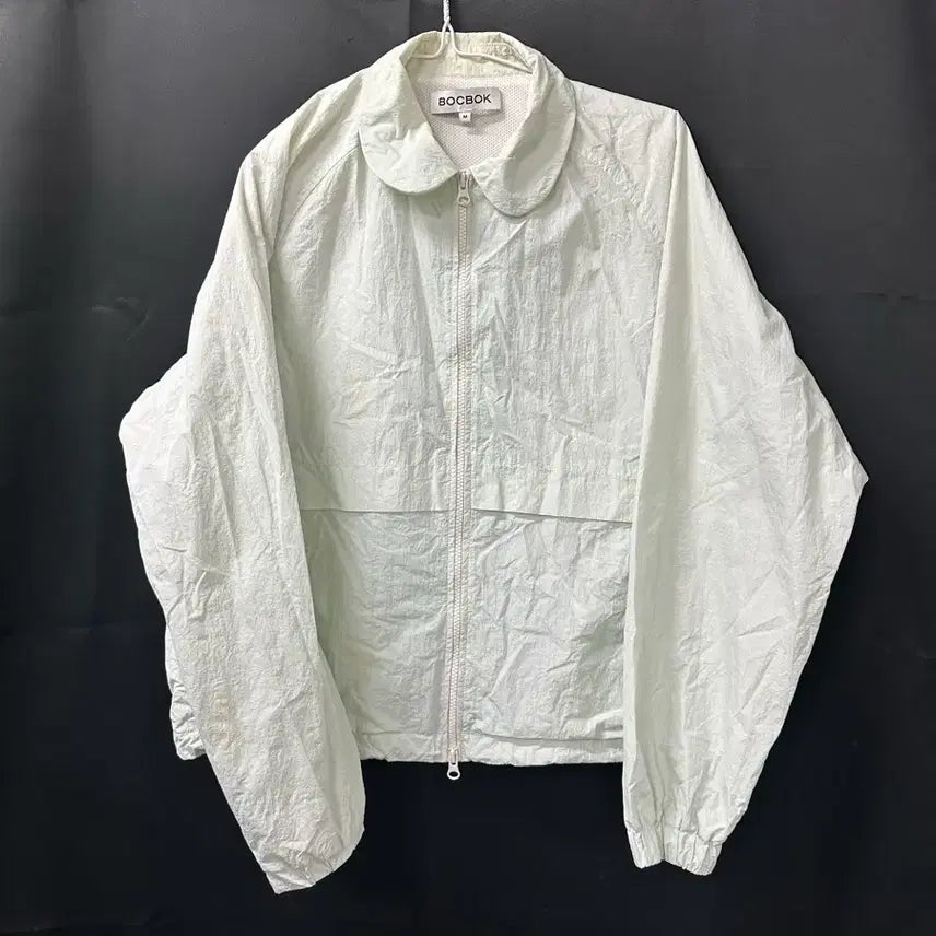 [BUNJANG] BOCBOK Windbreaker Jacket Light Mint / BOCBOK 바람막이 자켓 연한 민트색(이염 세탁필요)
