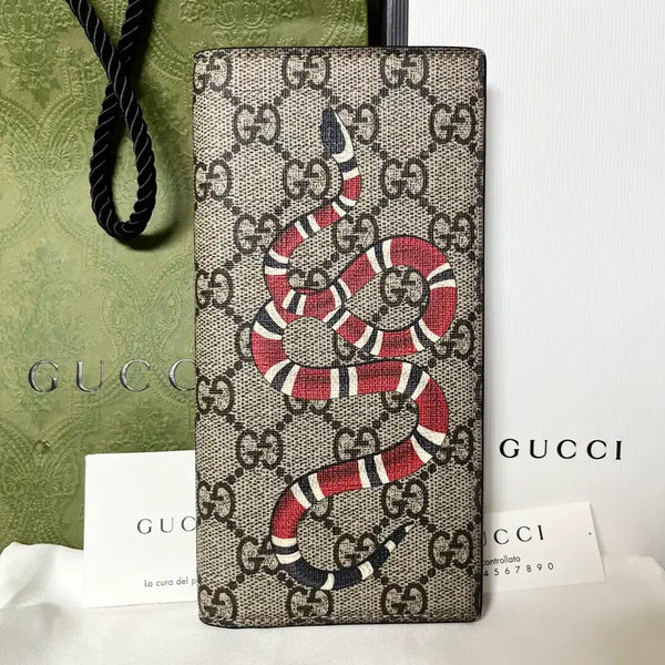[BUNJANG] Gucci Snake Long Wallet / [새상품급] 구찌 스네이크 장지갑