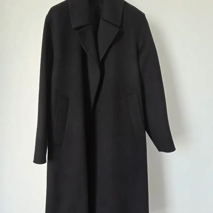 [BUNJANG] Solid Homme Handmade Robe Coat Black Size 48 / 솔리드옴므 로브 코트 블랙 48