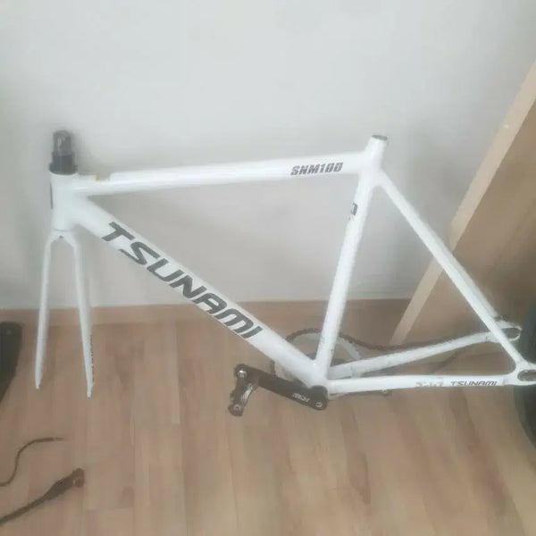 [BUNJANG] Tsunami White Crankset / 쓰나미 화이트 프셋