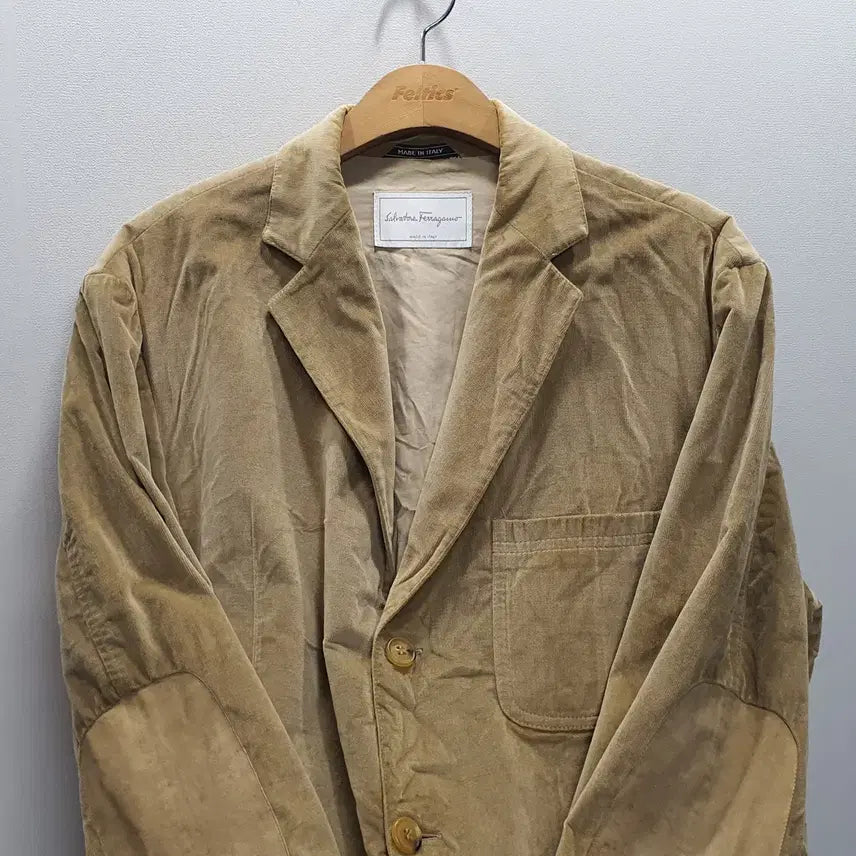 [BUNJANG] Salvatore Ferragamo Corduroy 3-Button Jacket / 페레가모 구형 코듀로이 3버튼 자켓 52사이즈 (가슴단면57 어깨49 총장85 팔64)