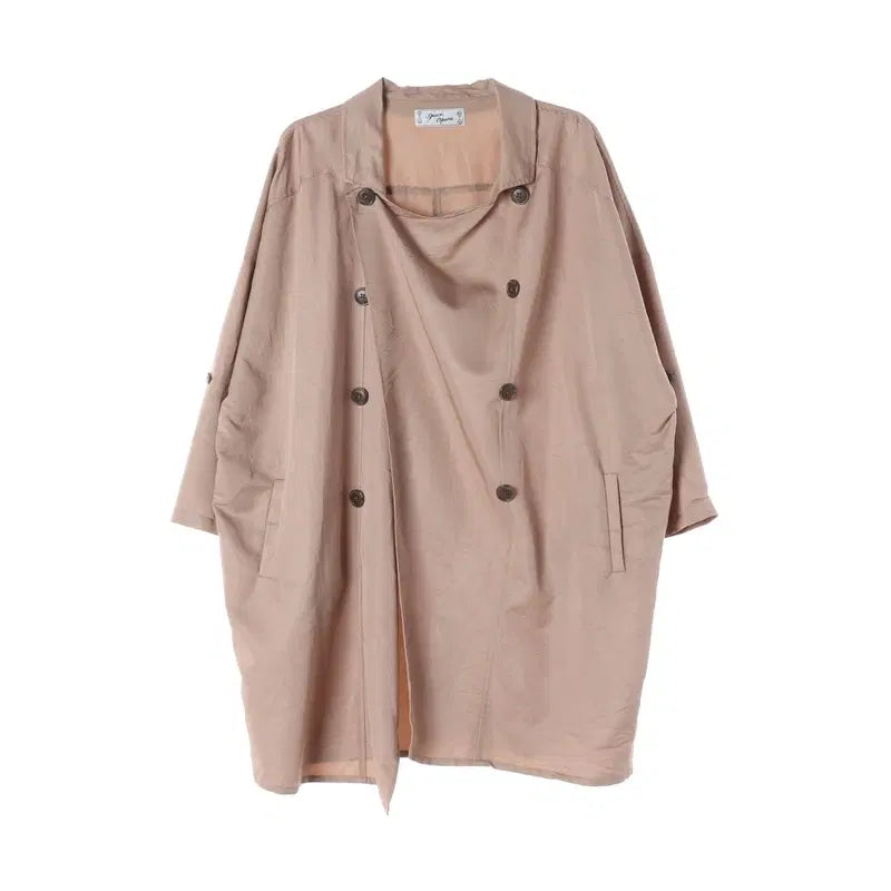 [BUNJANG] Rayon Poly Coat (Women's L) / [JPN] 레이온 폴리 코트 (여성 L)