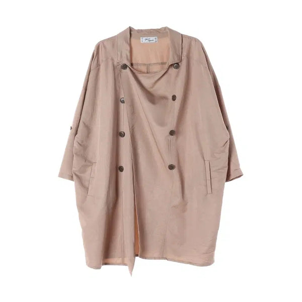 [BUNJANG] Rayon Poly Coat (Women's L) / [JPN] 레이온 폴리 코트 (여성 L)