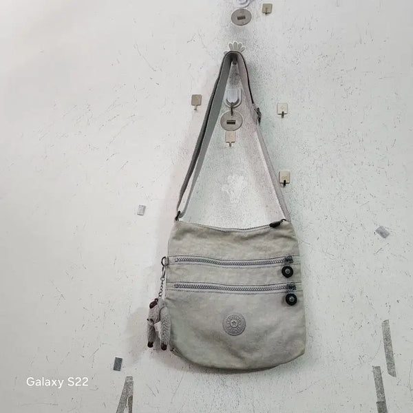 [BUNJANG] Kipling Crossbody Bag Light Beige / 키플링 크로스백 라이트 베이지