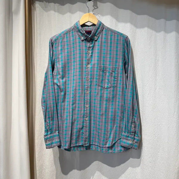 [BUNJANG] Brunaboin Button-Down Check Shirt / (0) 브루나보인 버튼다운 체크 셔츠