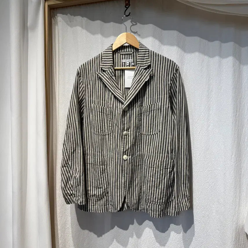 [BUNJANG] Engineered Garments Hickory Bedford Jacket / (100) 엔지니어드가먼츠 히코리 베드포드 자켓