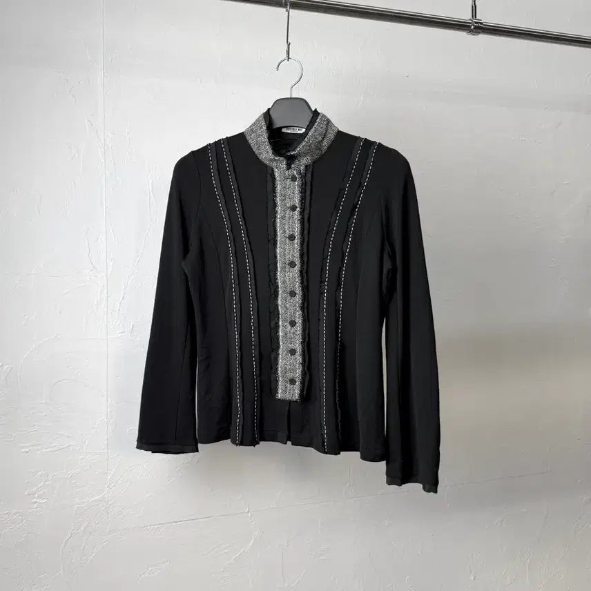 [BUNJANG] Hiroko Bisch Wool Blend Stitch Jacket / 히로코 비스 울 블렌드 스티치 자켓