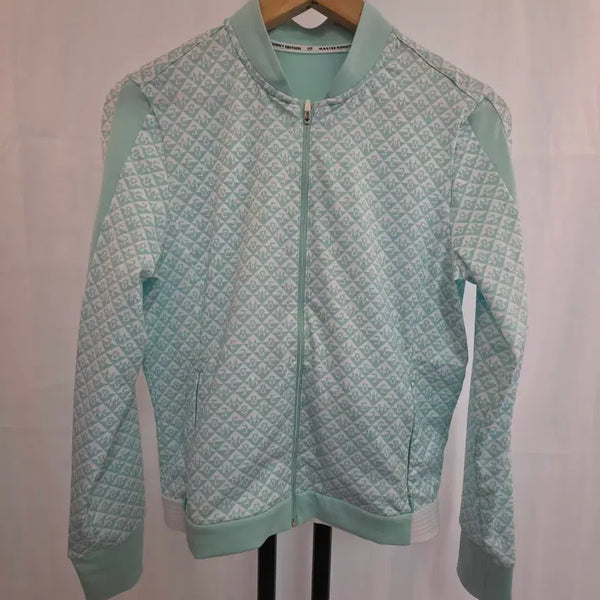 [BUNJANG] Master Bunny Edition Women's Golf Zip-Up Jacket Mint / 마스터바니에디션 정품 여성 골프 집업 자켓 2 민트