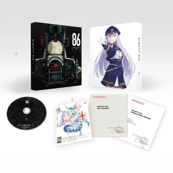 [BUNJANG] 86 EIGHTY-SIX Blu-ray Limited Edition Vol. 1 & 2 Bundle Set / 1+2권 일괄 택포 12) 86 에이티식스 블루레이 완전 생산 한정판 1, 2권
