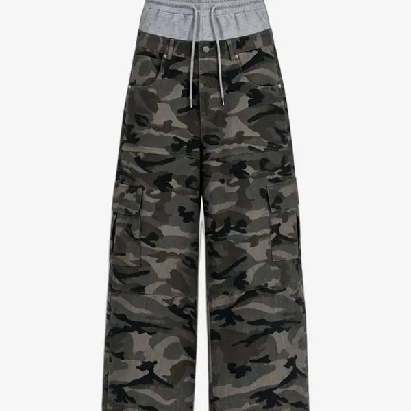 [BUNJANG] IDWS Layered Cargo Pants / [2사이즈] IDWS 아이돈워너셀 레이어드 카고 팬츠