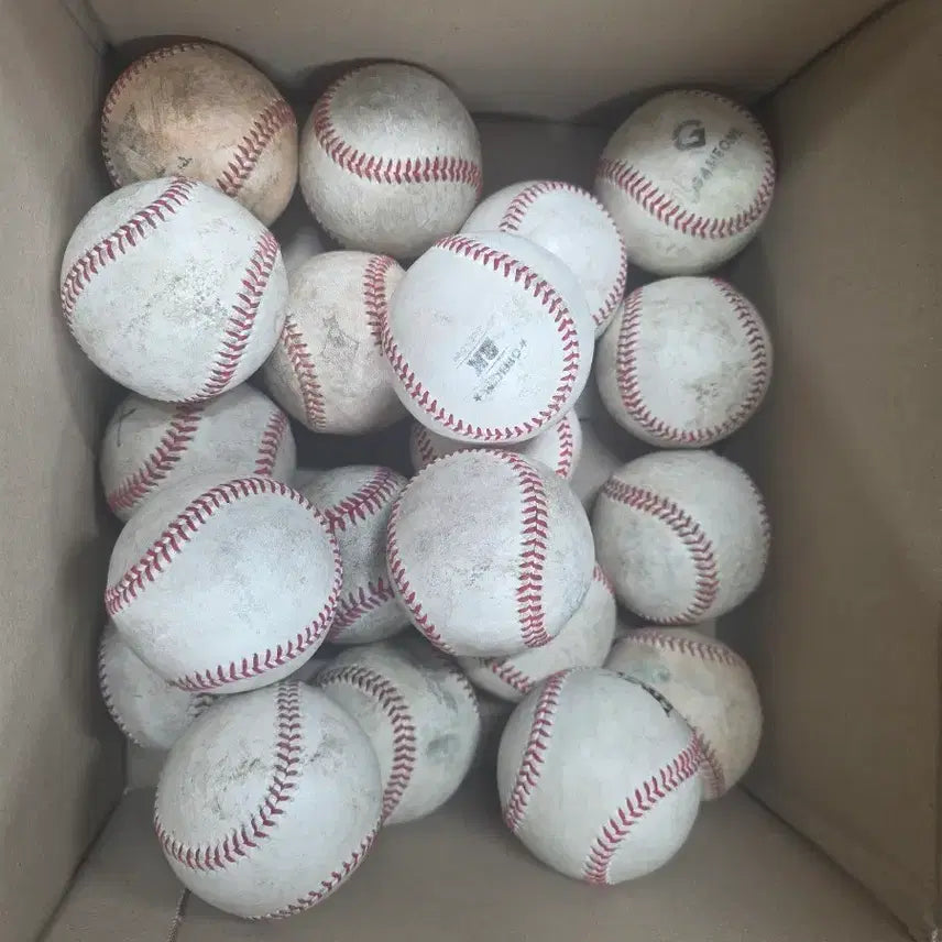 [BUNJANG] Used Baseball Practice Balls (Fungo) / 중고야구공
