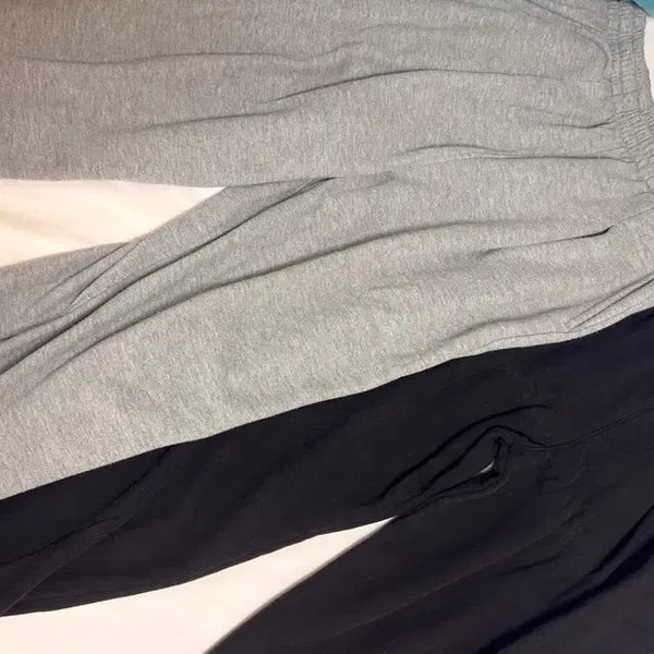 [BUNJANG] Jogger Pants Bundle Set (Black/Grey) / 바지 일괄(블랙/그레이)