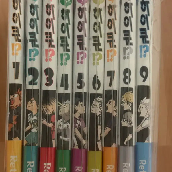 [BUNJANG] Let's Go! Volumes 1-9 Bundle Set / 렛츠큐 1~9권 일괄