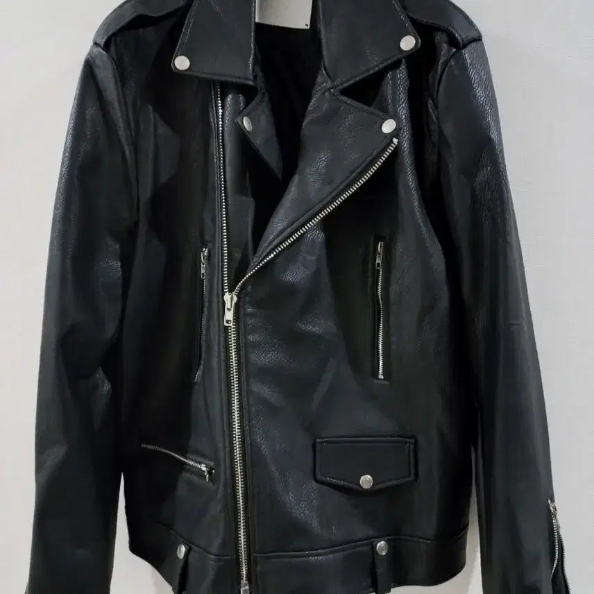 [BUNJANG] 4-MAN Leather Rider Jacket XL / 4-MAN 가죽 라이더 자켓XL
