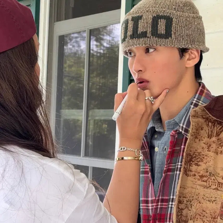 [BUNJANG] Polo Beanie / (마크 착용) 폴로 비니