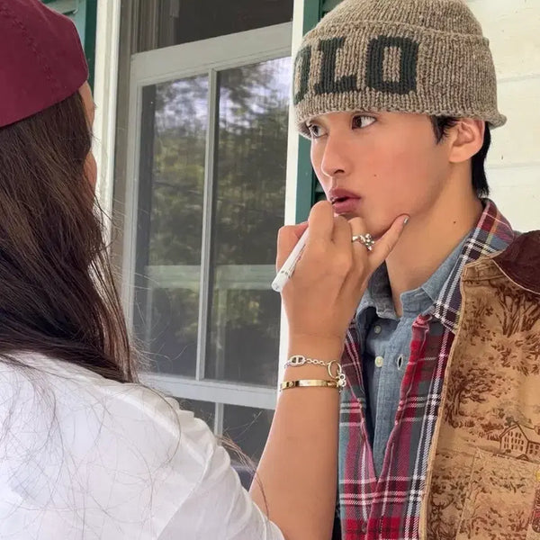 [BUNJANG] Polo Beanie / (마크 착용) 폴로 비니