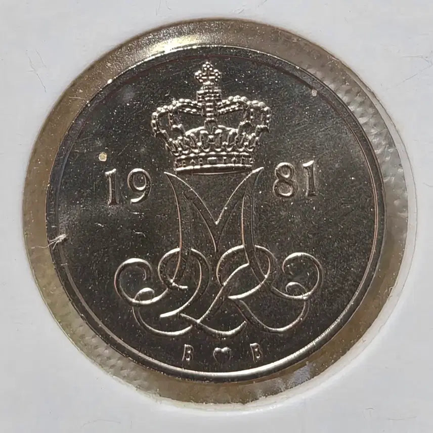 [BUNJANG] Denmark 1 Krone (10.5 Ore) Coin Bundle Set 1981 / 덴마크 1 Krone ( 10. 5외레. 3점 일괄 판매) Collection.