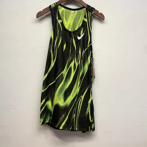 [BUNJANG] Nike ADV Dri-FIT Fluorescent-Black Singlet / 나이키 ADV 드라이 핏 형광-블랙 싱글렛
