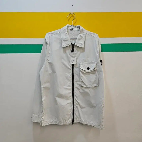 [BUNJANG] Stone Island Zipper Overshirt Jacket / 스톤아일랜드 지퍼 오버셔츠 자켓