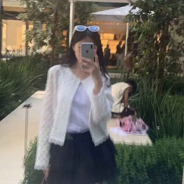 [BUNJANG] WEREWEAR Audrey Jacket White / 웨어웨더 오드리자켓
