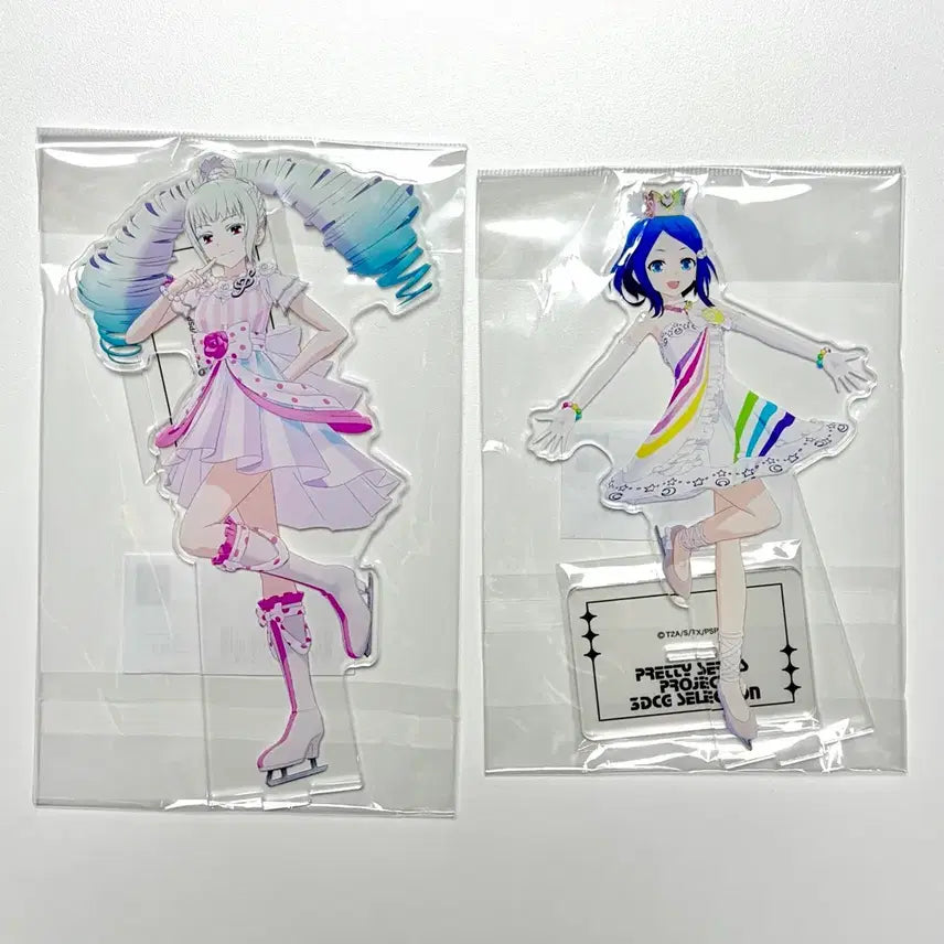 [BUNJANG] PriPara Rinne & June Acrylic Stand / 프리즘스톤 그루가레 꿈라프 3DCG 린네 쥬네 아크릴스탠드 레라