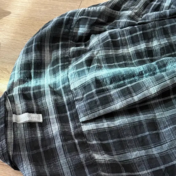 [BUNJANG] No Manual Check Shirt L / 노메뉴얼 체크셔츠 L