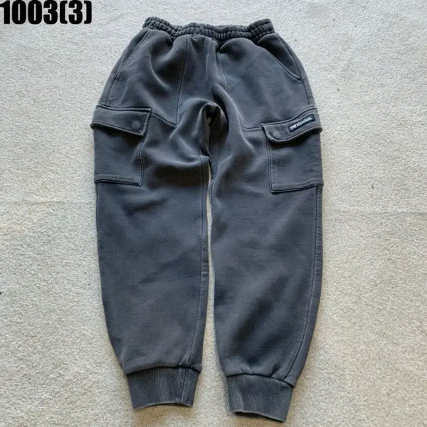 [BUNJANG] Kodak Cargo Jogger Pants Grey / 코닥 카고 조거 팬츠 그레이 10/3