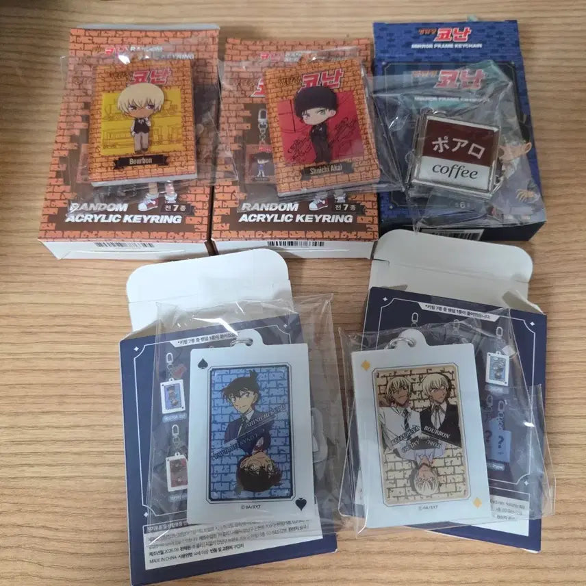 [BUNJANG] Detective Conan Colly Random Keyring / (교환) 명탐정 코난 콜리 랜덤 키링