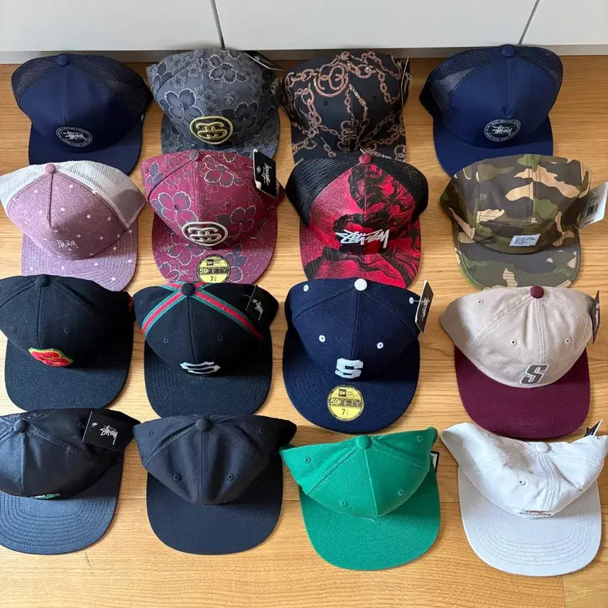 [BUNJANG] Stussy 2016-2017 Snapback Baseball Cap / Stussy 2016-2017 귀한모자들 캡 가격문의주세요
