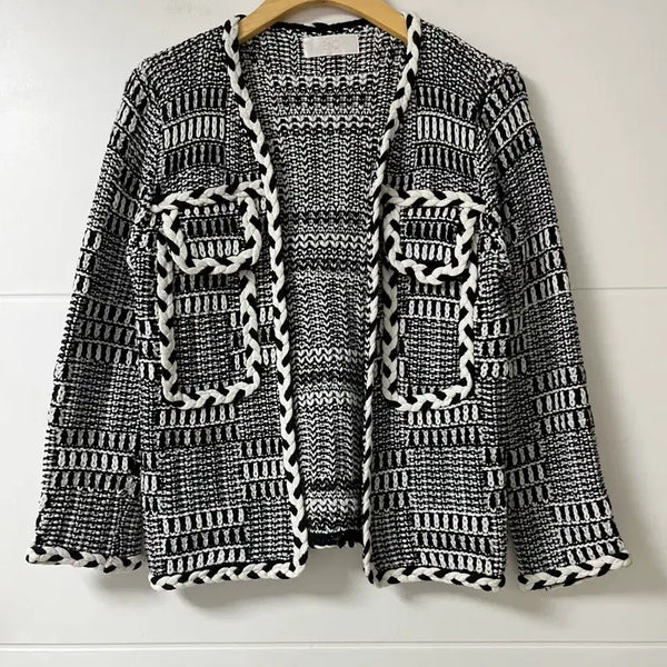 [BUNJANG] EnC Tweed Cardigan Jacket / EnC 트위드 가디건 자켓