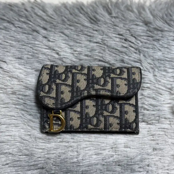 [BUNJANG] Dior Oblique Saddle Card Holder / ( OS ) 디올 오블리크 새들 카드지갑
