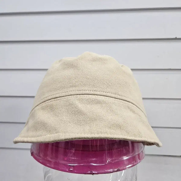 [BUNJANG] Womens Simple Cotton Fedora Hat - Light Beige / 연베이지 여성 심플 면 페도라56/보물찾기천사