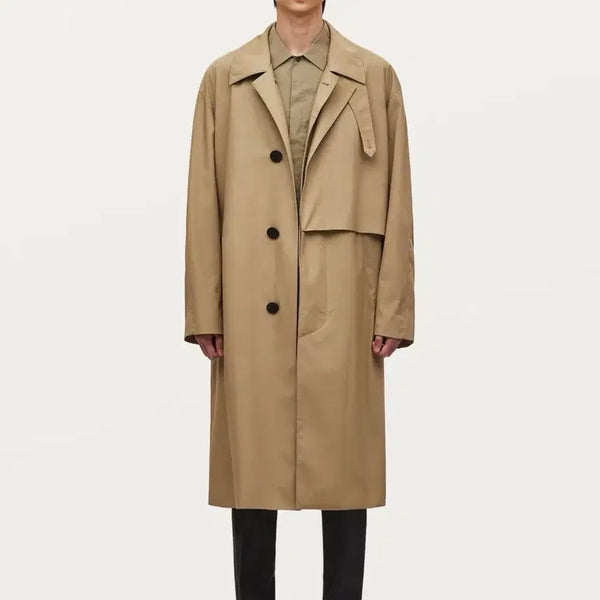 [BUNJANG] Solid Homme Trench Coat Beige / 솔리드옴므 트렌치 코트