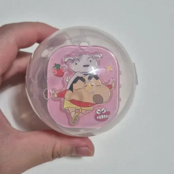 [BUNJANG] Crayon Shin-chan Pink Strap Watch / 짱구 스트랩 시계 (핑크)