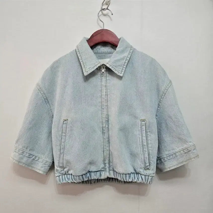 [BUNJANG] 11AM Cropped Denim Jacket / 11AM  크롭 데님자켓