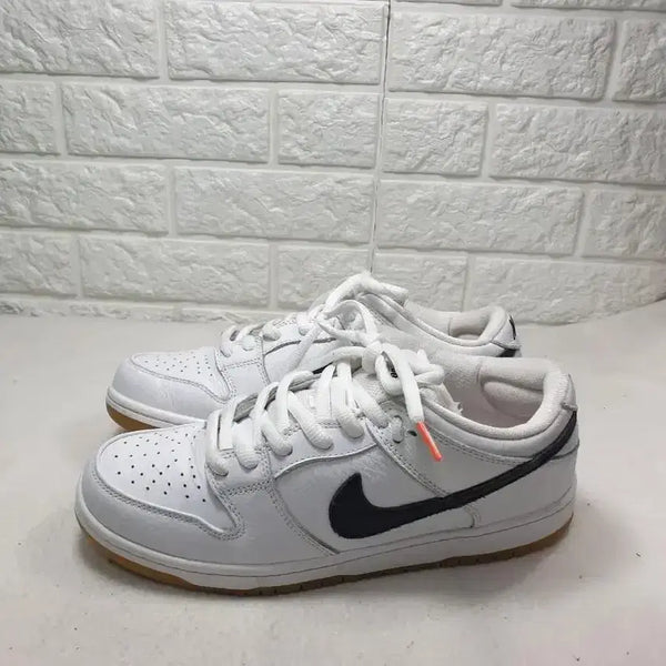 [BUNJANG] Nike SB Dunk Low Pro "White Orange Label" / 나이키sb 덩크 로우 프로 화이트 오렌지라벨