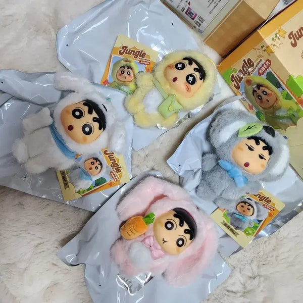 [BUNJANG] Crayon Shin-chan Keychain Bundle Set / 짱구 키링(5개 일괄)