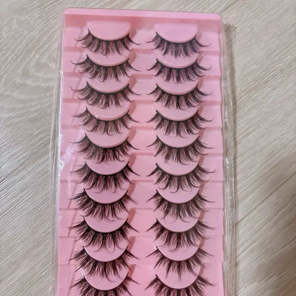 [BUNJANG] False Eyelashes - 10 Pairs / 인조 속눈썹 10쌍