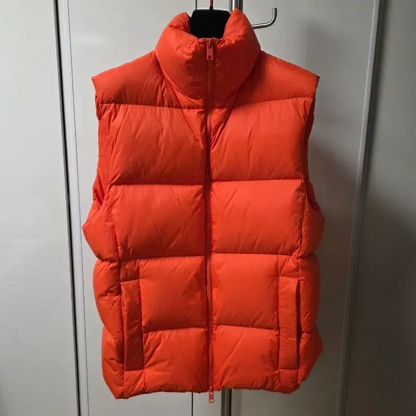[BUNJANG] MSGM Orange Padded Vest / MSGM 오렌지 패딩 조끼