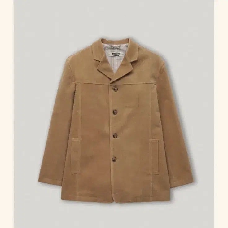 [BUNJANG] Smoothmood Camel Cotton Jacket / 스무드무드 카멜 코튼 자켓