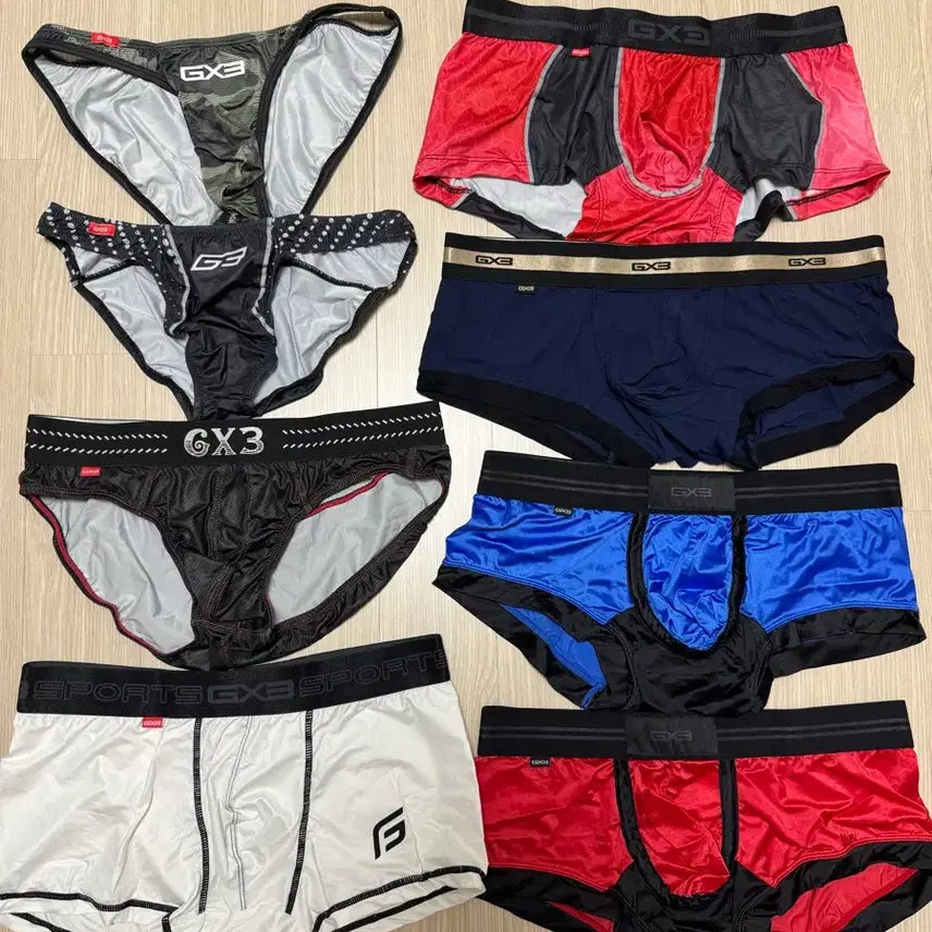 [BUNJANG] GX3 Boxer Briefs Bundle Set / 재팬 GX3 언더웨어(복서,브리프) 일괄판매