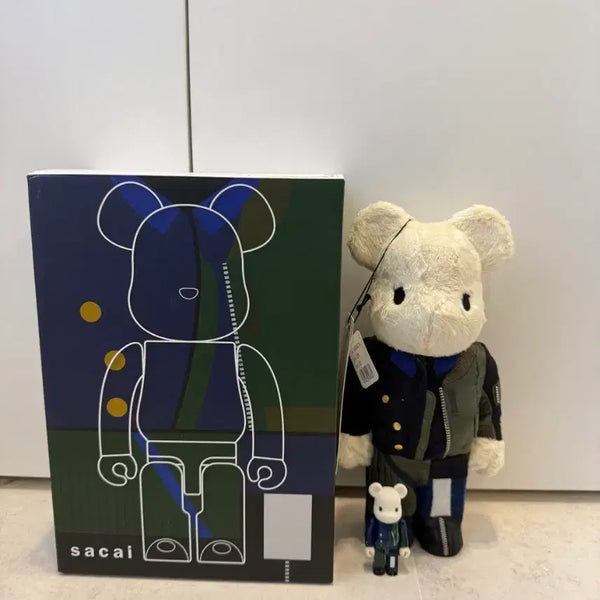 [BUNJANG] Bearbrick x Sacai 400% & 100% Set / 베어브릭 사카이 400/100