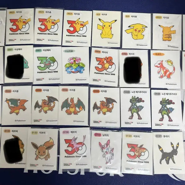 [BUNJANG] Pokemon Stickers / 포켓몬 띠부씰
